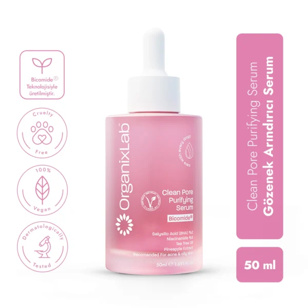 Clean Pore Purifying Serum Gözenek Arındırıcı Serum - Görsel 5