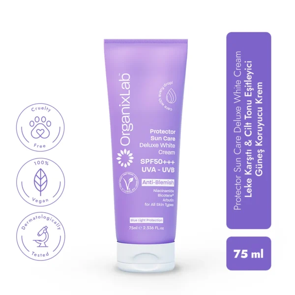 Protector Sun Care - Güneş Koruyucu Leke Karşıtı Krem SPF 50+++ - Görsel 2