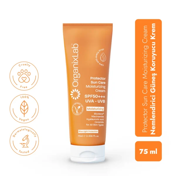 Protector Sun Care - Güneş Koruyucu Nemlendirici Krem SPF 50+++ - Görsel 6