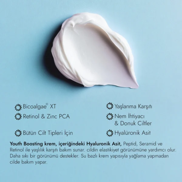 Youth Boosting Cream Yaşlanma Karşıtı Krem - Görsel 2